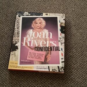 Joan Rivers Confidential Book Hard cover jacket